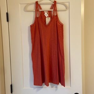 Hem & thread mini dress